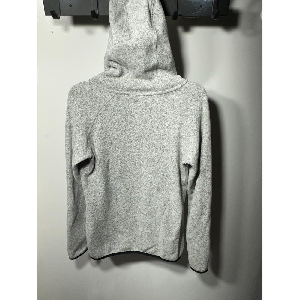Nike Gray Funnel Neck Fleece Pullover Hoodie Women's Small - Picture 4 of 7